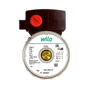 Насос циркуляционный KSL Wilo 15/6-3 для газового котла Ariston, Baxi, Vaillant, Proterm, Ferroli